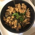 やきめしまん's cooksnap of when they made とりそぼろ丼 (すき家風).