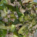 北斗7's cooksnap of when they made 簡単♪豚肉と長ねぎの塩ダレ炒め.