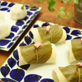 noppie's cooksnap of when they made 丸ごと苺の桜もち.