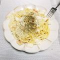 ゆかみちこ's cooksnap of when they made 牛乳でさっぱり❤️魚介のクリームパスタ.