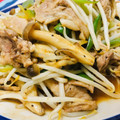 U☆kaoru's cooksnap of when they made 豚肉もやしとエリンギ 長ネギの中華炒め.
