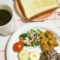 mmameco's cooksnap of when they made ほうれん草＆かにかまを炒めました。.