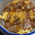みー３２'s cooksnap of when they made 簡単♥とろりん卵のベーコンあんかけ丼.