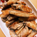riboribo's cooksnap of when they made グリルで簡単！ 手羽中の塩焼き.