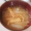 チコリママ's cooksnap of when they made 大根と生姜のぽかぽかお味噌汁´ω｀●.
