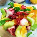 クックE7AY42☆'s cooksnap of when they made 海と太陽のサラダ　オレンジとタコの前菜.