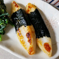 ＊キーツニャン＊'s cooksnap of when they made 笹かまぼこの海苔巻き～からし醤油～.