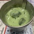 67luna's cooksnap of when they made ◆簡単美味しい♪青汁豆乳カルピス◆.