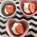 ぺっこりーな！'s cooksnap of when they made 材料３つ！簡単　チョコムース.