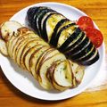 あんち（かぅちゃん）'s cooksnap of when they made 簡単おしゃれ♬♪♩ハッセルバックポテト.