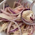 kohamona's cooksnap of when they made 紫玉ねぎとハムのマリネ.