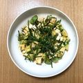 クックID3MMY☆'s cooksnap of when they made 木綿豆腐とアボカドの大葉わさび醤油和え.