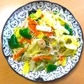 夕飯は６時です's cooksnap of when they made サッパリ味のシーフード焼きそば.