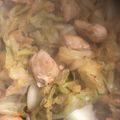 やーしー's cooksnap of when they made 簡単！鶏ささみとキャベツのケチャップ炒め.