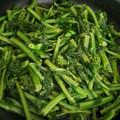 クックるん☆戦隊's cooksnap of when they made 簡単♡菜の花のにんにく炒め.