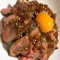 yucandy☆'s cooksnap of when they made ローストビーフ丼❤︎.
