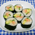 ととろ＆めい's cooksnap of when they made 鮭とアボガドの巻き寿司.
