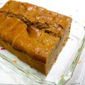 マダムカフェ♡'s cooksnap of when they made バナナとココアのパウンドケーキ.