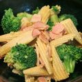 因幡☆うさぎ's cooksnap of when they made ヤングコーンとブロッコリーのカレー炒め.