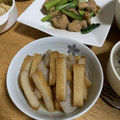 3monsters's cooksnap of when they made 優しい甘み＊さつま揚げとこんにゃくの煮物.
