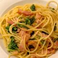 nashiko18's cooksnap of when they made セロリ の葉っぱパスタ.