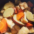 ぱんだいぬ's cooksnap of when they made さつま芋と人参、しいたけ、油揚げの煮物.
