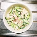 ぷっくりんご's cooksnap of when they made 竹輪.きゅうり.カニカマの簡単サラダ.