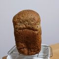 おまたんＬＡＢＯ's cooksnap of when they made ＨＢ❀早焼き黒ごま＆卵の食パン 1.5斤.