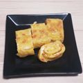 アクセル☆'s cooksnap of when they made かっぱえびせん（桜えび）de 卵焼き.