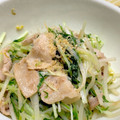 ふじきょん828's cooksnap of when they made あっさり美味しい♪豚肉と水菜のネギ塩炒め.