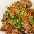 Sのママ's cooksnap of when they made なすと牛肉のみそ炒め.