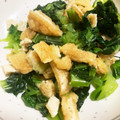 67luna's cooksnap of when they made 青菜ときつねうどんのお揚げさんの和え物.