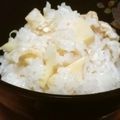 ねこはがき's cooksnap of when they made 母の味☆たけのこご飯.