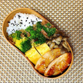 mick0726's cooksnap of when they made お弁当に♪簡単！鶏むね肉の麺つゆマヨ焼き.