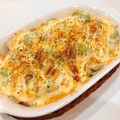 ゆにこーん☆'s cooksnap of when they made そら豆とゆで卵のちょっと和風♡チーズ焼き.