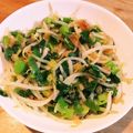 3姉妹ちゃんママ's cooksnap of when they made 美味しい節約☆たぬきもやし.