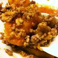 ごま３しお３'s cooksnap of when they made 絶品!!!ホクホクかぼちゃのそぼろ煮.