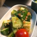 chibijuju's cooksnap of when they made 簡単！きゅうりのニンニク梅肉和え.