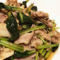 菜つ実☆ミ's cooksnap of when they made ターサイとまいたけの炒め物.