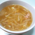 しゅんぺいのママ's cooksnap of when they made 体も財布もぽっかぽか♬おかずもやしスープ.