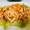 meechan_y's cooksnap of when they made キムチとささみの簡単サラダ☆.