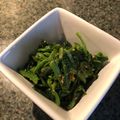 栗丸うさぎ's cooksnap of when they made ほうれん草の胡麻和えピーナッツバター入り.