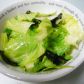 しゅんぺいのママ's cooksnap of when they made うまい！韓国のりとレタスの簡単サラダ.