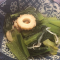 shyoko's cooksnap of when they made 小松菜とちくわとしらすの煮浸し♪.