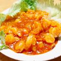 ♪たかぱち♪'s cooksnap of when they made お店より美味しい～☆プリプリエビチリ.