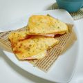 おたまりん's cooksnap of when they made 簡単！手こねナンとチーズクルチャ.