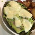 ＊まめゴマ＊'s cooksnap of when they made アボカドそのまんまグラタン.