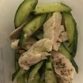 ma___111's cooksnap of when they made 簡単☆鶏とキュウリ和え.