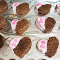 seaちゃん3's cooksnap of when they made しみチョコラスク for バレンタイン♡.