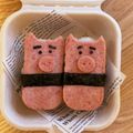 らんでぃい's cooksnap of when they made SPAMおにぎり.